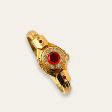 Load image into Gallery viewer, Wilson 17 Jewels Hidden Dial Cocktail Watch, 1970s Vintage Bangle