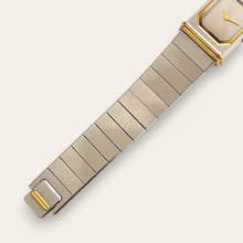 Load image into Gallery viewer, Rare YSL Reverso Watch | Vintage Two-Tone Reversible with Box 1990s