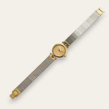 Load image into Gallery viewer, Vintage Christian Dior 3025 — 1990s Gold Dial Two-Tone Watch, Quartz