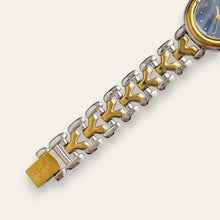 Load image into Gallery viewer, YSL Two-Tone Blue Dial Ladies' Watch - Vintage 1990s Yves Saint Laurent, Quartz