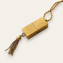 Load image into Gallery viewer, Vintage Peugeot Lipstick Pendant Watch Necklace — Hidden Dial, Mechanical