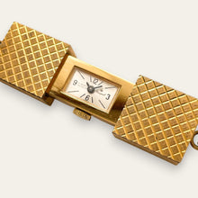 Load image into Gallery viewer, Vintage Peugeot Lipstick Pendant Watch Necklace — Hidden Dial, Mechanical