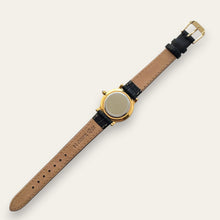 Load image into Gallery viewer, Vintage YSL 1990s Ladies Quartz Watch, Black Dial & Gold Case