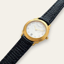 Load image into Gallery viewer, Vintage Christian Dior 1990s Ladies Watch White Dial CD Logo Gold Tone, Quartz
