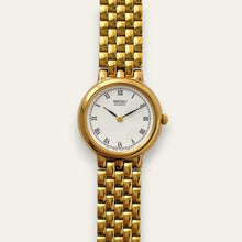 Load image into Gallery viewer, Vintage Seiko Gold-Plated Roman Numeral Quartz Watch, Bracelet
