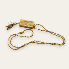 Load image into Gallery viewer, Vintage Peugeot Lipstick Pendant Watch Necklace — Hidden Dial, Mechanical