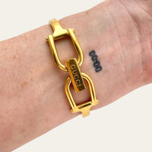 Load image into Gallery viewer, Vintage Gucci 1500L Bangle Watch - Gold Dial, Quartz