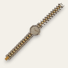 Load image into Gallery viewer, Vintage Two-Tone Christian Dior Ladies' Quartz Watch - Silver Octagon