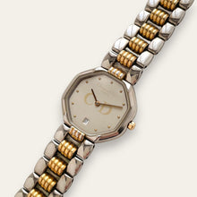 Load image into Gallery viewer, Vintage Two-Tone Christian Dior Ladies' Quartz Watch - Silver Octagon
