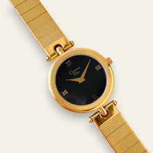Load image into Gallery viewer, Vintage Christian Dior Quartz Watch, Ref. 3043, Black Dial, 1990s
