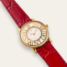 Load image into Gallery viewer, Vintage YSL 1990s Ladies Quartz Watch, White Dial & Gold Case