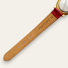 Load image into Gallery viewer, Vintage YSL 1990s Ladies Quartz Watch, White Dial & Gold Case