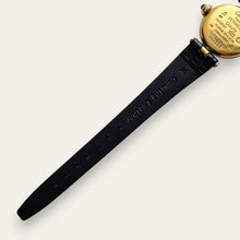 Load image into Gallery viewer, Vintage Cartier Must Vendôme Vermeil Watch, Opaline Dial, Blue Hands, Quartz