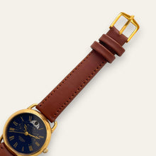 Load image into Gallery viewer, Vintage Sekonda Moonphase Watch, Celestial Dial, Gold-Tone, Roman Numerals, Quartz