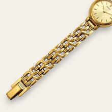 Load image into Gallery viewer, Vintage Seiko Gold-Plated Ladies' Watch, Woven Chain Bracelet — 1N00, Quartz
