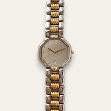 Load image into Gallery viewer, Vintage Two-Tone Christian Dior Ladies' Quartz Watch - Silver Octagon