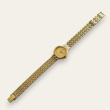 Load image into Gallery viewer, Vintage Seiko Gold Plated Ladies Quartz Cocktail Dress Watch Bracelet