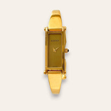 Load image into Gallery viewer, Vintage Gucci 1500L Bangle Watch - Gold Dial, Quartz