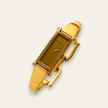Load image into Gallery viewer, Vintage Gucci 1500L Bangle Watch - Gold Dial, Quartz