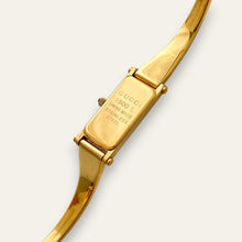 Load image into Gallery viewer, Vintage Gucci 1500L Bangle Watch - Gold Dial, Quartz