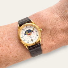 Load image into Gallery viewer, Ladies Vintage RJW Sun & Moon Quartz Watch 90s