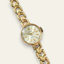 Load image into Gallery viewer, Vintage Rolex Precision Mechanical 9ct Gold Ladies Cocktail Watch