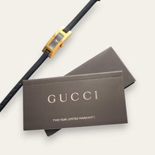 Load image into Gallery viewer, Vintage 2002 Gucci 3900L Quartz Watch, Black Dial, Gold-Tone Case