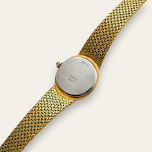 Load image into Gallery viewer, Vintage Favre-Leuba Geneve Quartz Lapis Blue Dial Cocktail Watch