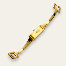 Load image into Gallery viewer, Vintage Gucci 1500 Gold Bangle Watch with Mother of Pearl Dial, 90s Quartz