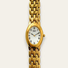 Load image into Gallery viewer, Vintage Seiko Quartz Baignoire-Style Oval Gold-Plated Watch 4N00-5920