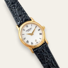Load image into Gallery viewer, Vintage Raymond Weil Geneve Gold Plated Ladies Dress Quartz Watch 5371