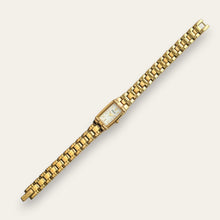 Load image into Gallery viewer, Vintage Seiko Gold-Tone Quartz Watch, Mother of Pearl, V220-0AB0