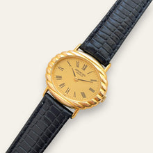 Load image into Gallery viewer, 1980s Raymond Weil Gold Plated Mechanical Tank-Style Vintage Watch