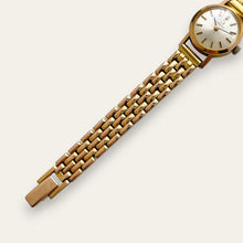 Load image into Gallery viewer, Vintage Omega Mechanical Watch Gold Plated Silver Dial 1960s Swiss Made