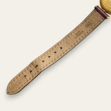 Load image into Gallery viewer, Vintage Must de Cartier Colisée Vermeil Quartz Ladies Watch Burgundy