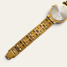 Load image into Gallery viewer, Vintage Seiko Ladies Gold-Plated Quartz Watch Roman Numeral White Dial