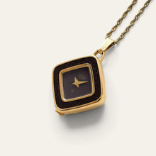 Load image into Gallery viewer, Vintage Citizen Quartz Pendant Watch Necklace Gold Tone Brown Dial