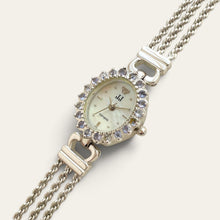 Load image into Gallery viewer, Vintage Jules Jürgensen Tanzanite Mother-of-Pearl Quartz Ladies Watch
