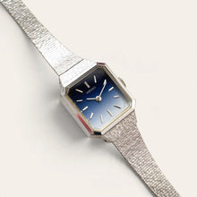 Load image into Gallery viewer, Vintage Seiko Ladies Mechanical Watch, Blue Gradient Dial, 1970s Boxed