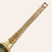 Load image into Gallery viewer, Vintage Seiko Ladies Mechanical Watch, Green Sunburst Dial, 1970s