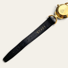 Load image into Gallery viewer, Vintage Gucci 6000L Black Dial Gold-Plated Quartz Ladies Watch & Box
