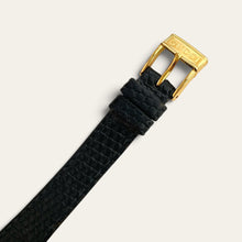 Load image into Gallery viewer, Vintage Gucci 3400FL Ladies Gold-Plated Quartz Watch Black Roman Dial