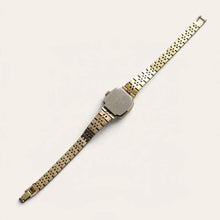 Load image into Gallery viewer, Vintage Seiko Ladies Mechanical Watch, Green Sunburst Dial, 1970s
