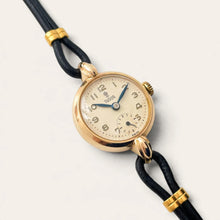 Load image into Gallery viewer, Vintage Tudor 9ct Yellow Gold Ladies Mechanical Watch with Cream Dial