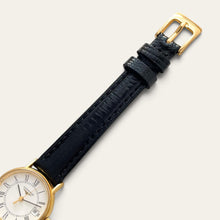 Load image into Gallery viewer, Vintage Longines Présence Gold-Tone Ladies Quartz Watch Roman Numerals