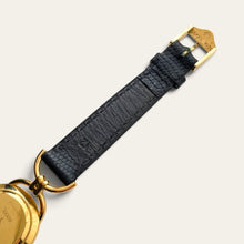 Load image into Gallery viewer, Vintage Gucci 6000L Black Dial Gold-Plated Quartz Ladies Watch & Box