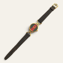 Load image into Gallery viewer, 1990s Vintage Gucci 6000.2.L Quartz Watch - Sherry Web Dial