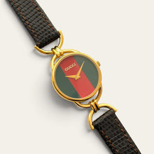 Load image into Gallery viewer, 1990s Vintage Gucci 6000.2.L Quartz Watch - Sherry Web Dial