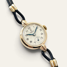 Load image into Gallery viewer, Vintage Tudor 9ct Yellow Gold Ladies Mechanical Watch with Cream Dial