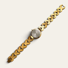 Load image into Gallery viewer, Vintage Longines Ladies Quartz Watch Gold-Tone Chunky Link Bracelet